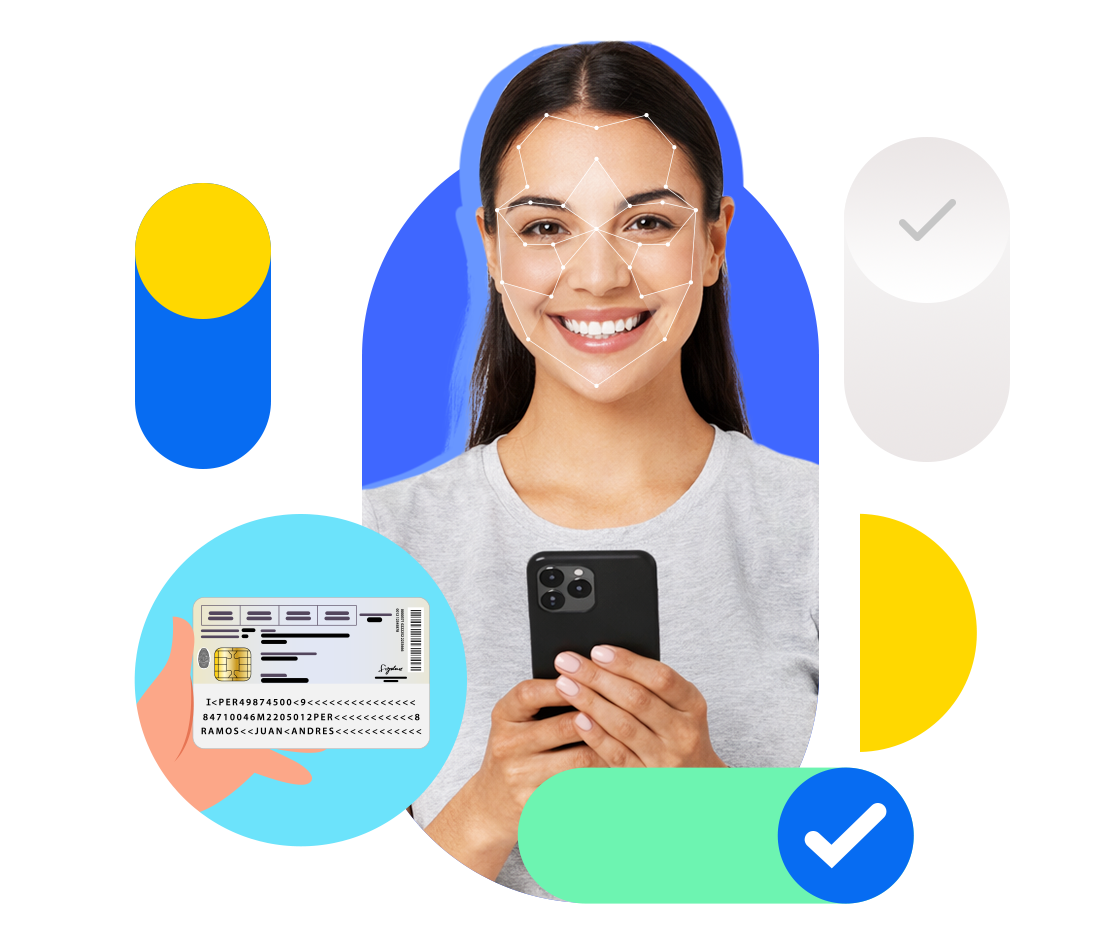 Funcionalidades de reconocimiento facial Check ID
