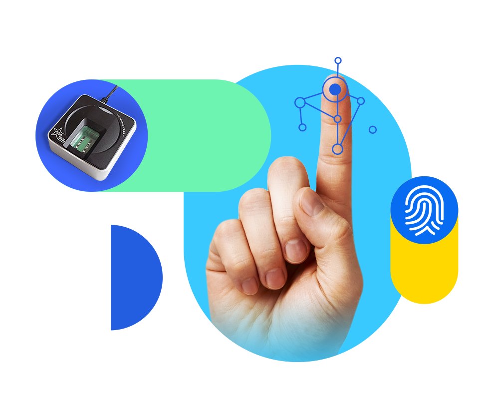 Validación con reconocimiento dactilar